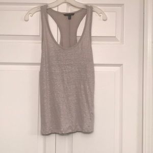 Banana Republic linen Shimmer Tank